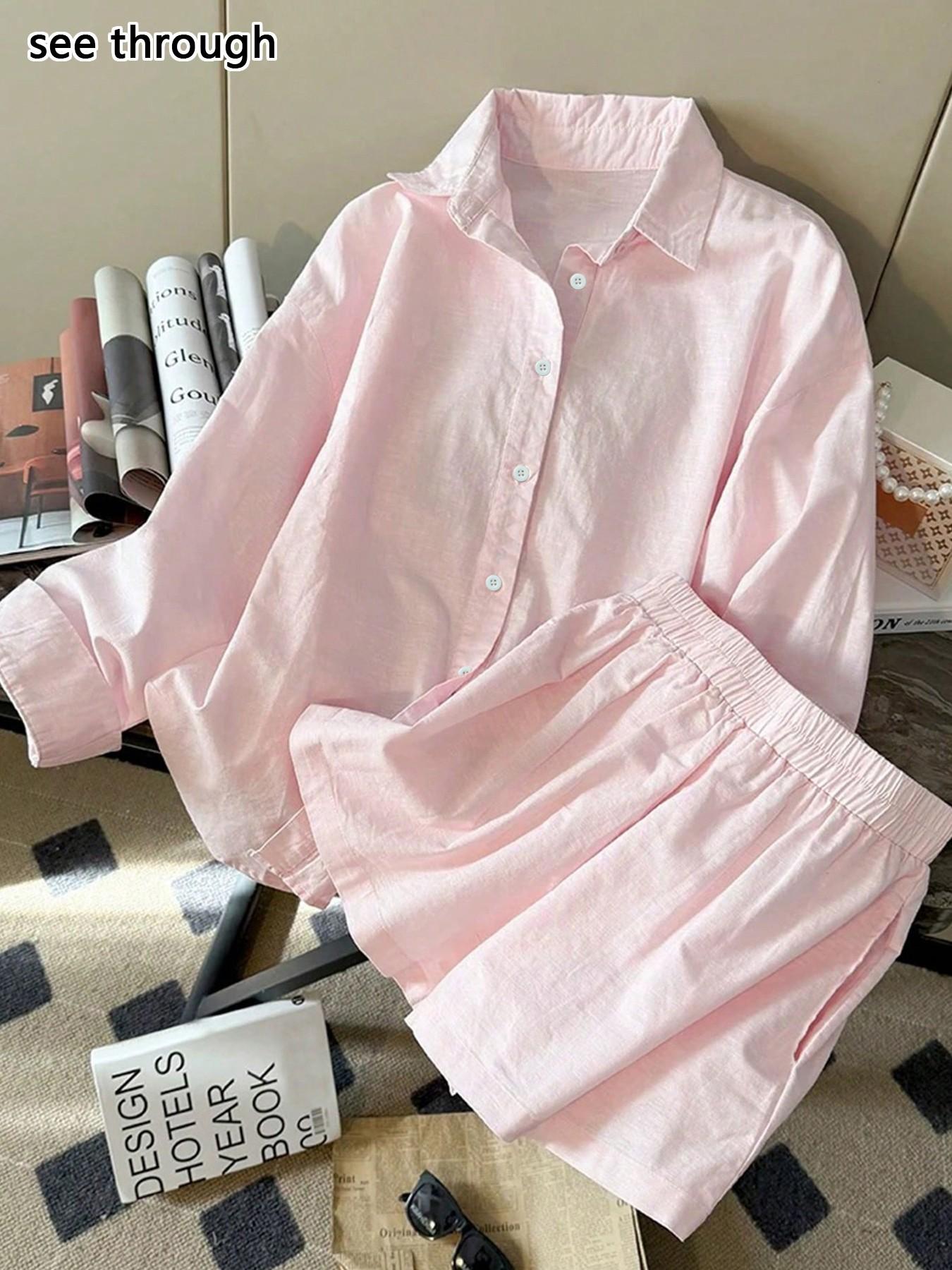 Blouse Off Shoulder - طقم نسائي كاجوال بقصة فضفاضة: كارديجان
