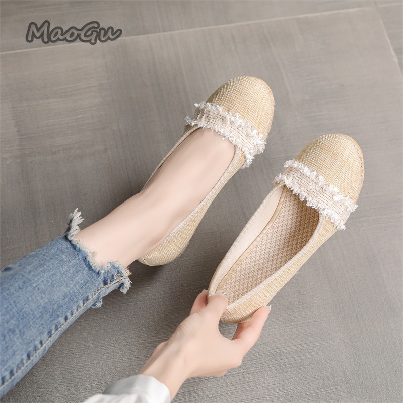Wedge Espadrille Women - أحذية إسبادريل نسائية بكعب عريض، أحذية