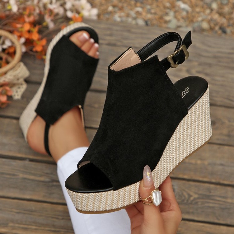 Wedge Espadrille Women - صنادل نسائية صيفية بكعب ويدج ونعل