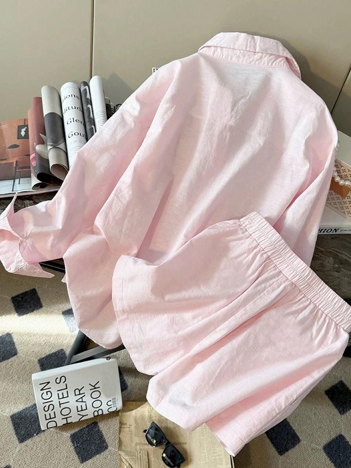 طقم نسائي كاجوال بقصة فضفاضة:  - مراجعة Blouse Off Shoulder وسعره