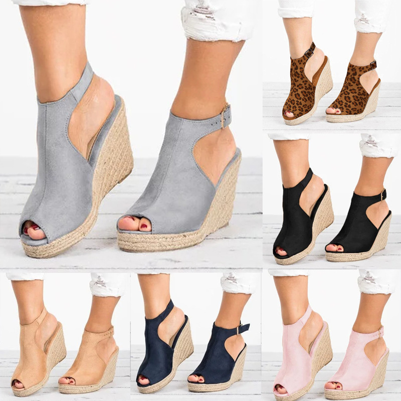 صنادل بكعب للنساء صيف 2025 أحذ - مراجعة Wedge Espadrille Women وسعره