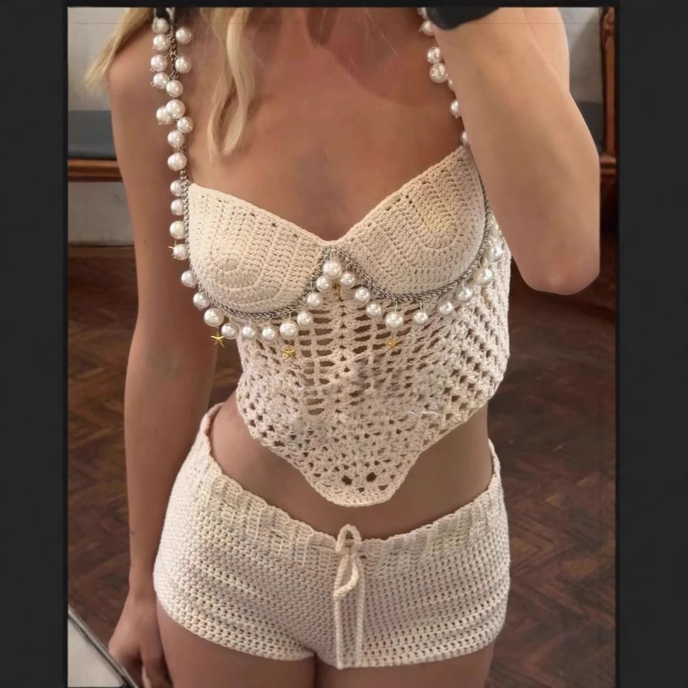مثير الديكور الكروشيه المحاصيل - مراجعة Crop Top Crochet وسعره