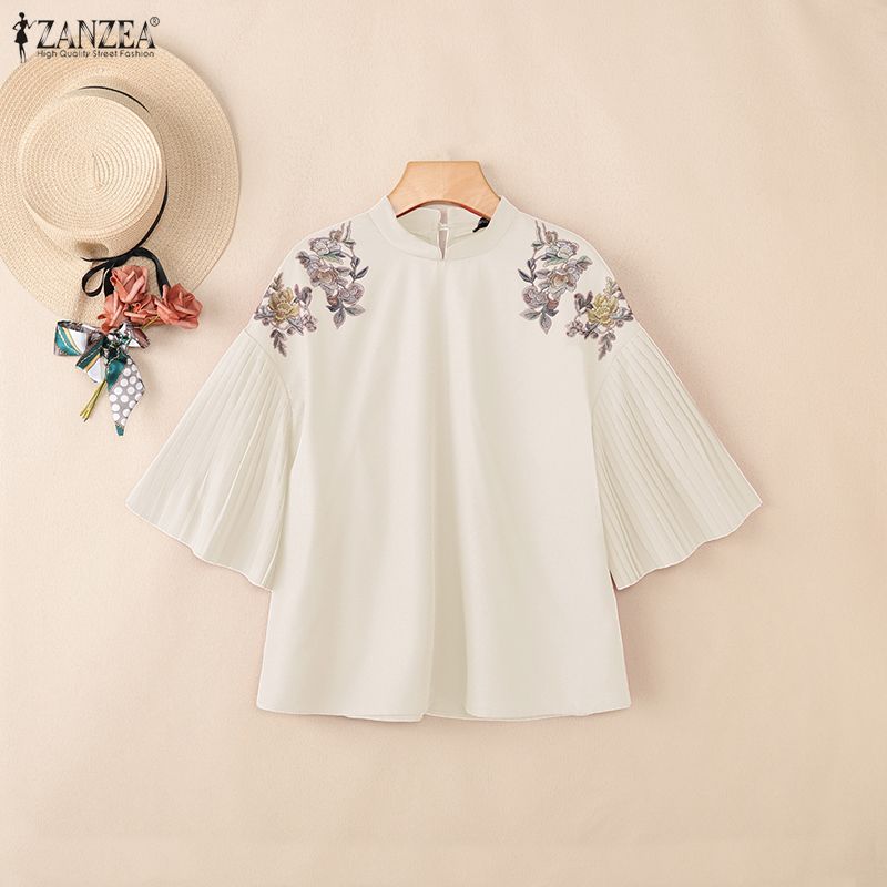 بلوزة زانزيا صيفية 2026 بطبعة  - مراجعة Romper Floral Print وسعره