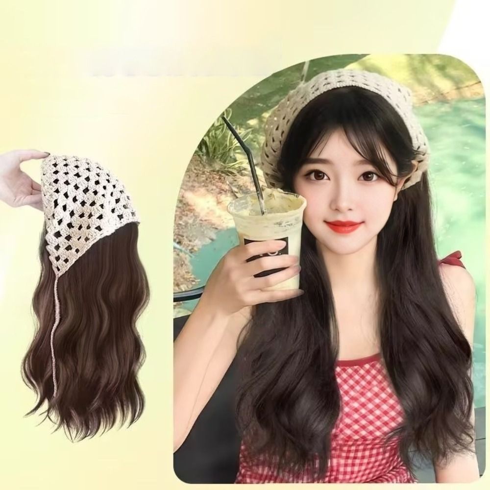 شعر مستعار نسائي مجعد بطول 65  - مراجعة Headband Summer Knit وسعره