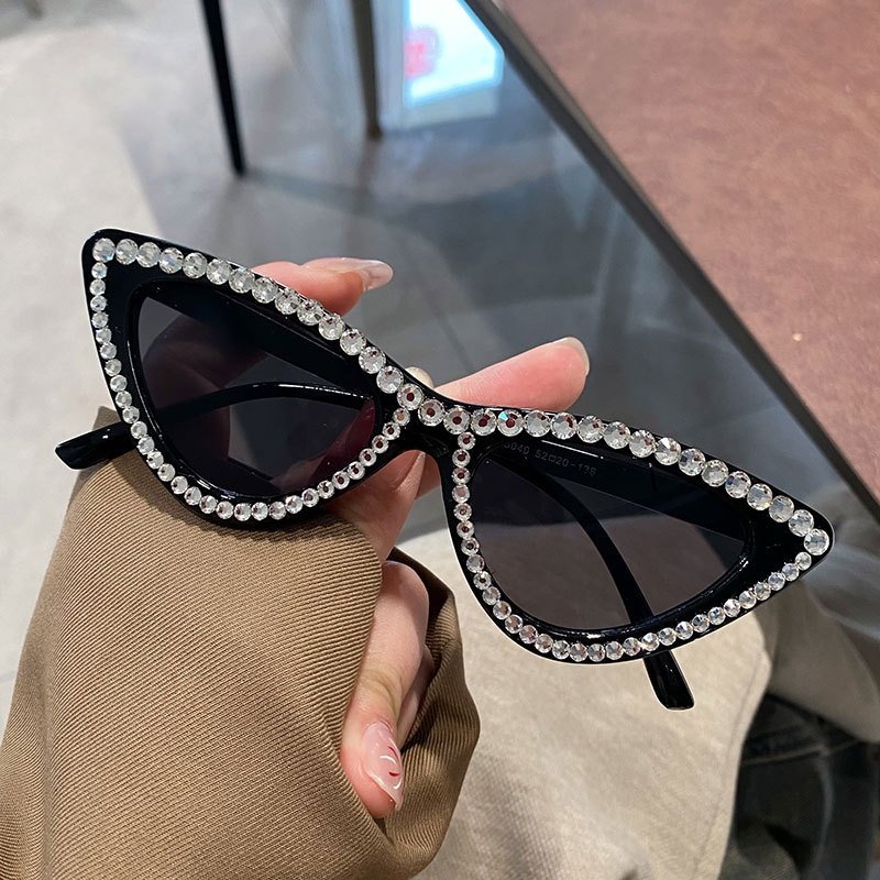 خمر الفاخرة عين القط النظارات  - مراجعة Sunglasses Cat Eye وسعره