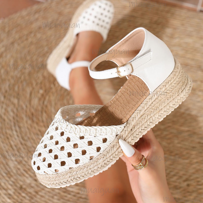 صنادل نسائية بوهو بكعب ويدج من - مراجعة Wedge Espadrille Women وسعره