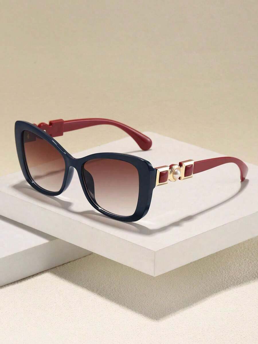 نظارات عصرية من الأكريليك مستو - مراجعة Sunglasses Cat Eye وسعره