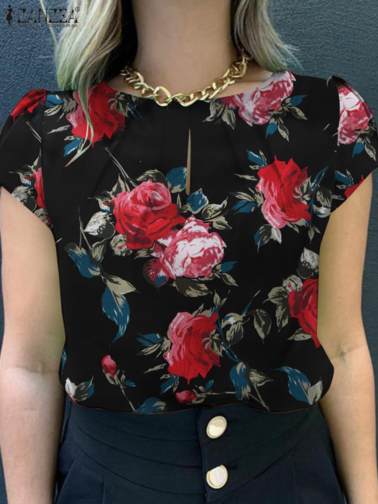 ZANZEA الصيف البوهيمي قصيرة ال - مراجعة Romper Floral Print وسعره