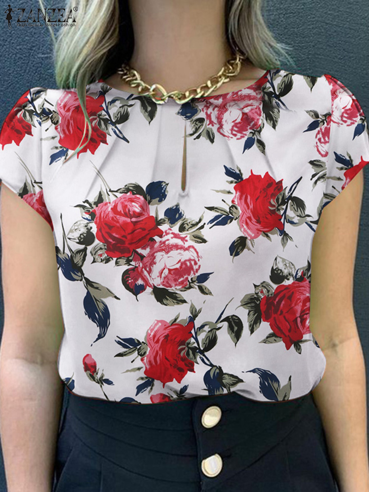 ZANZEA الصيف البوهيمي قصيرة ال - مراجعة Romper Floral Print وسعره