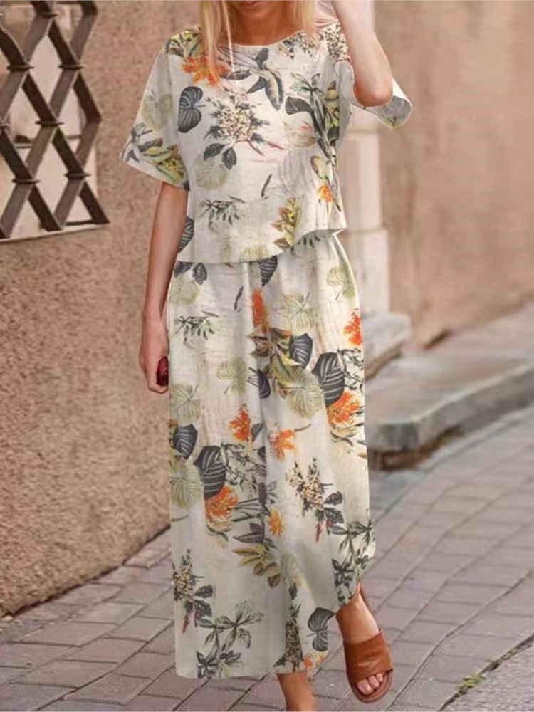 2025 ربيع وصيف جديد حجم كبير 2 - مراجعة Linen Pant Wide وسعره