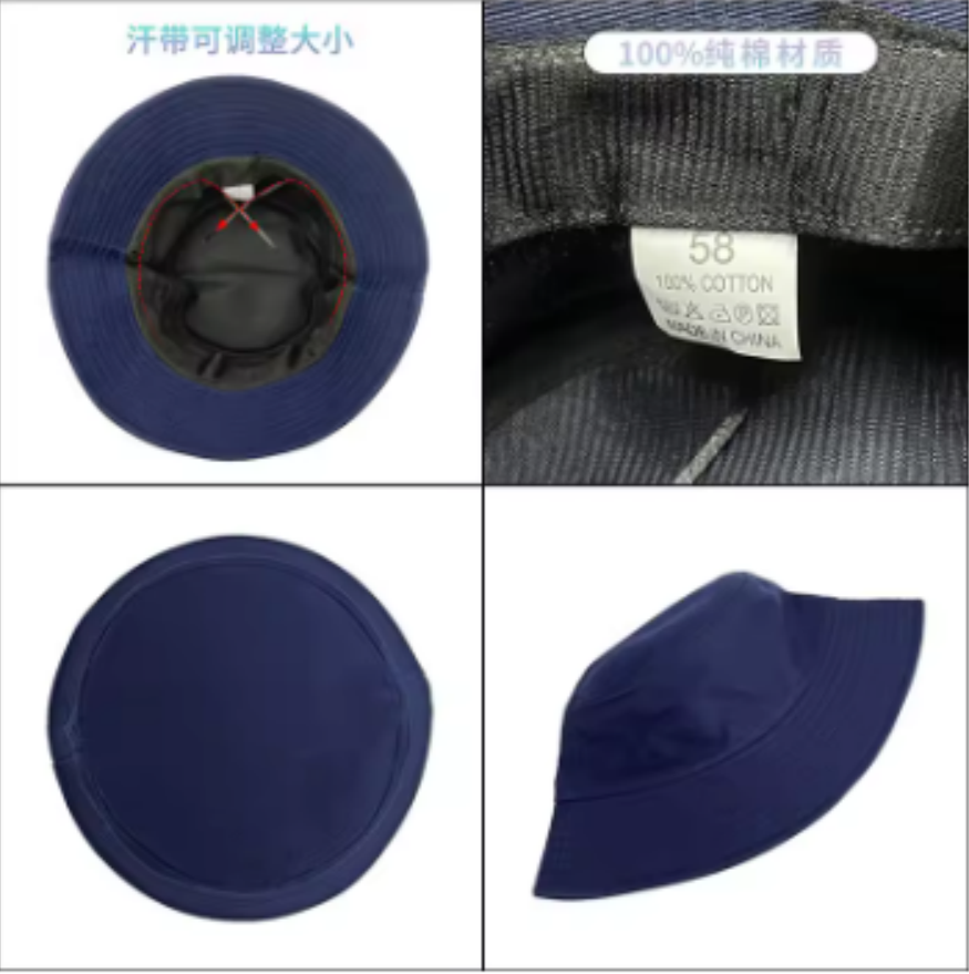 قبعات دلو مخصصة، قبعات دلو واس - مراجعة Hat Floppy Wide وسعره