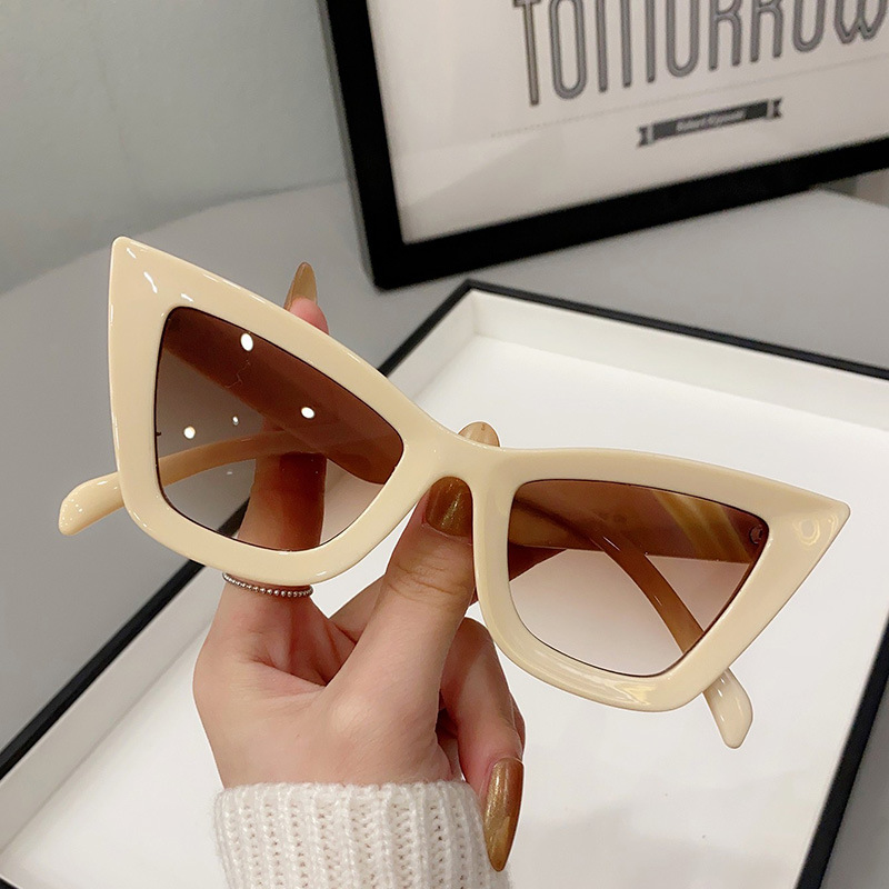 نظارات شمسية جديدة كبيرة الإطا - مراجعة Sunglasses Cat Eye وسعره