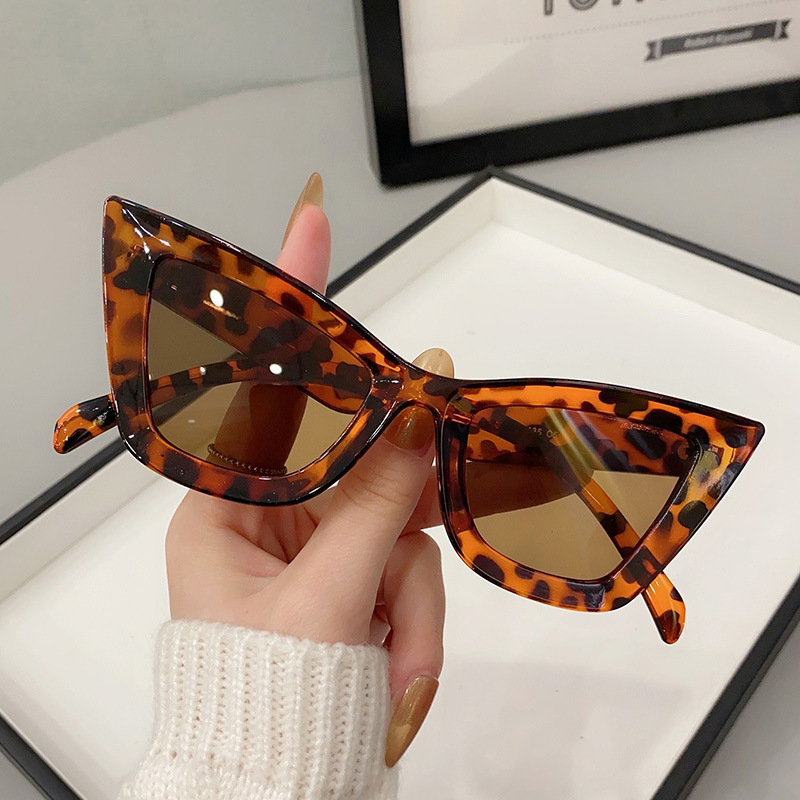 نظارات شمسية جديدة كبيرة الإطا - مراجعة Sunglasses Cat Eye وسعره