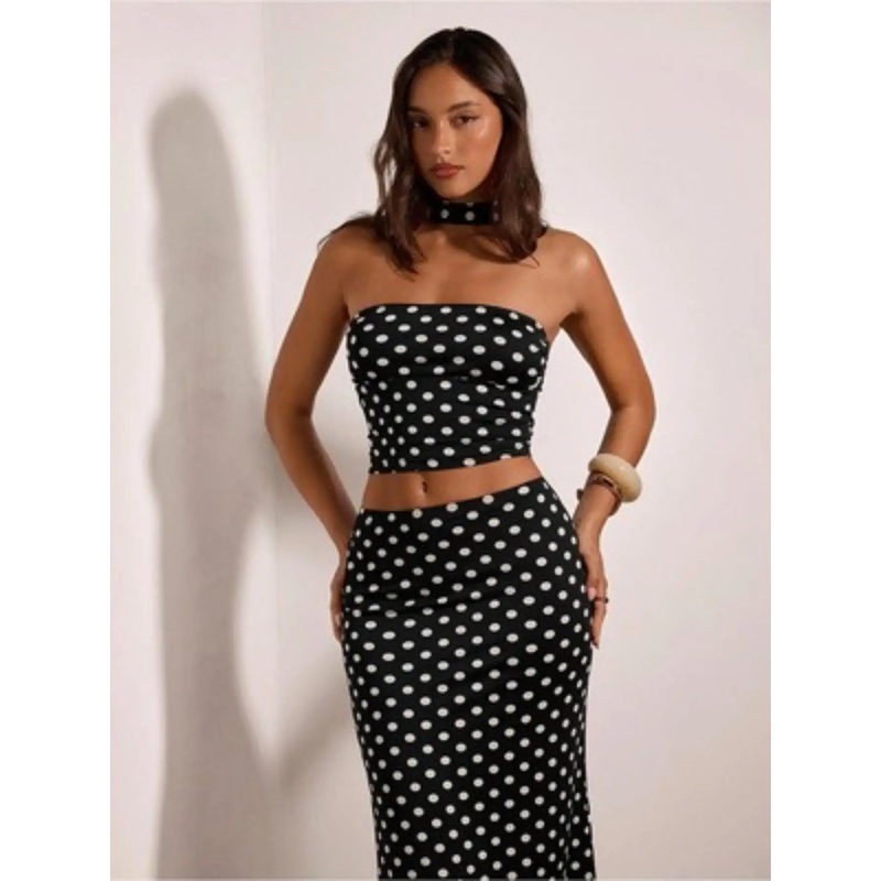 طقم نسائي بتصميم Y2K عتيق الطر - مراجعة Crop Top Crochet وسعره