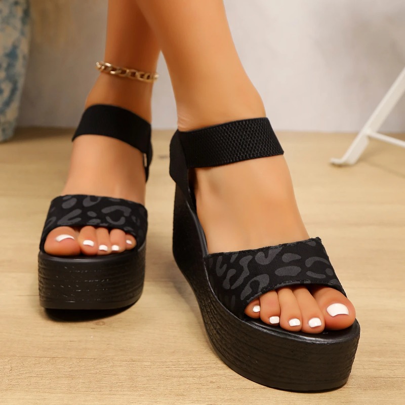 صنادل نسائية بكعب عالٍ ونعل سم - مراجعة Wedge Espadrille Women وسعره