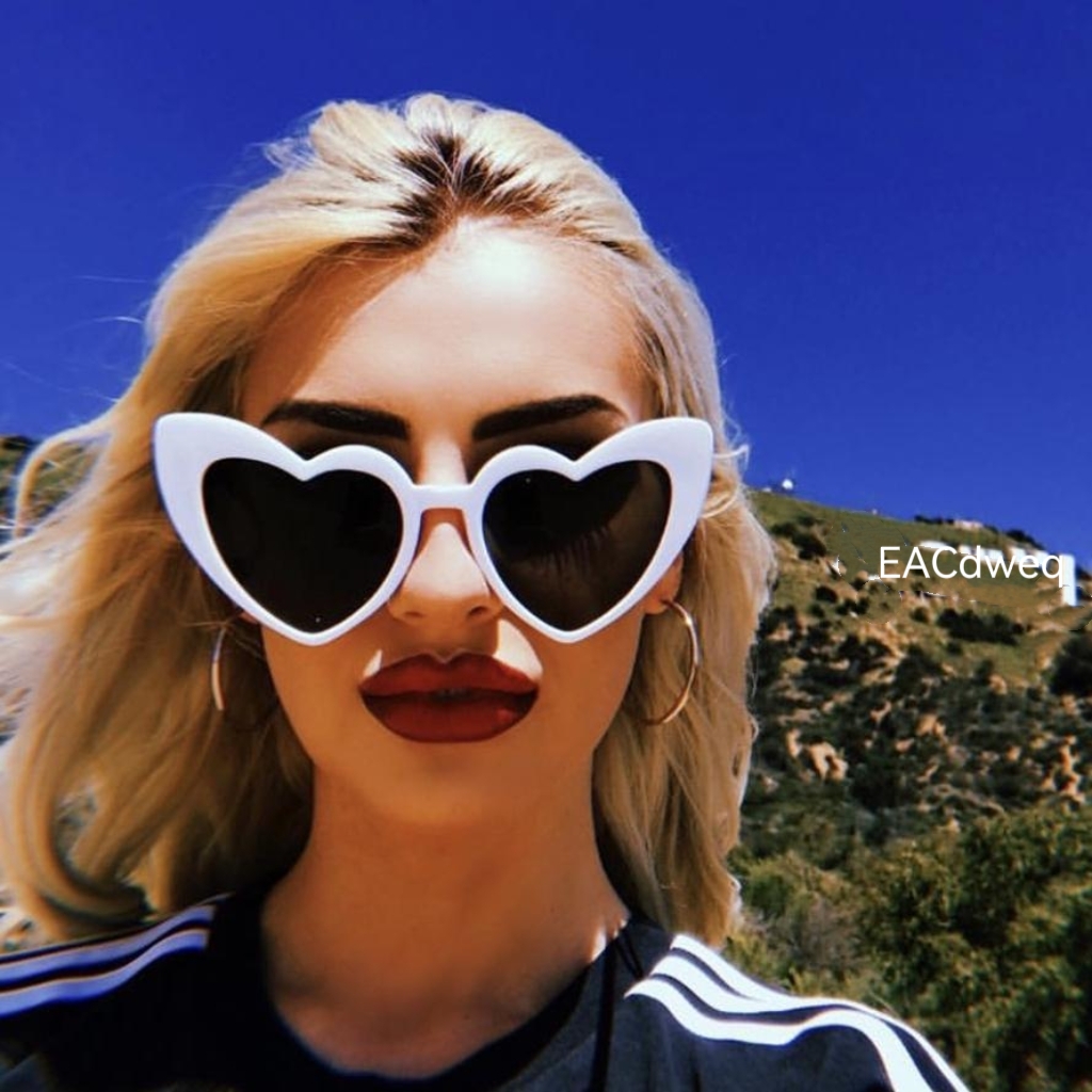 نظارات شمسية على شكل قلب للنسا - مراجعة Sunglasses Cat Eye وسعره
