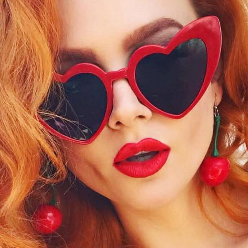 نظارات شمسية على شكل قلب للنسا - مراجعة Sunglasses Cat Eye وسعره