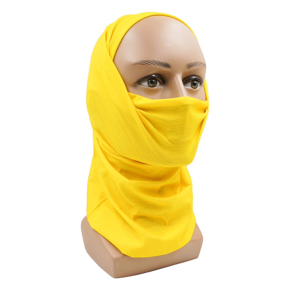 أصفر متعدد الوظائف ركوب الدراج - مراجعة Headband Summer Knit وسعره