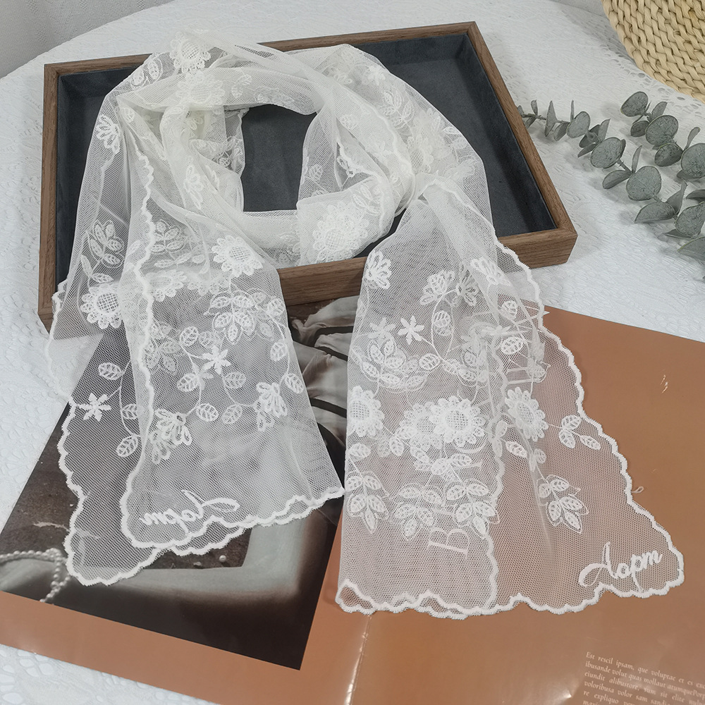 الدانتيل عباد الشمس وشاح حريري - مراجعة Headband Summer Knit وسعره