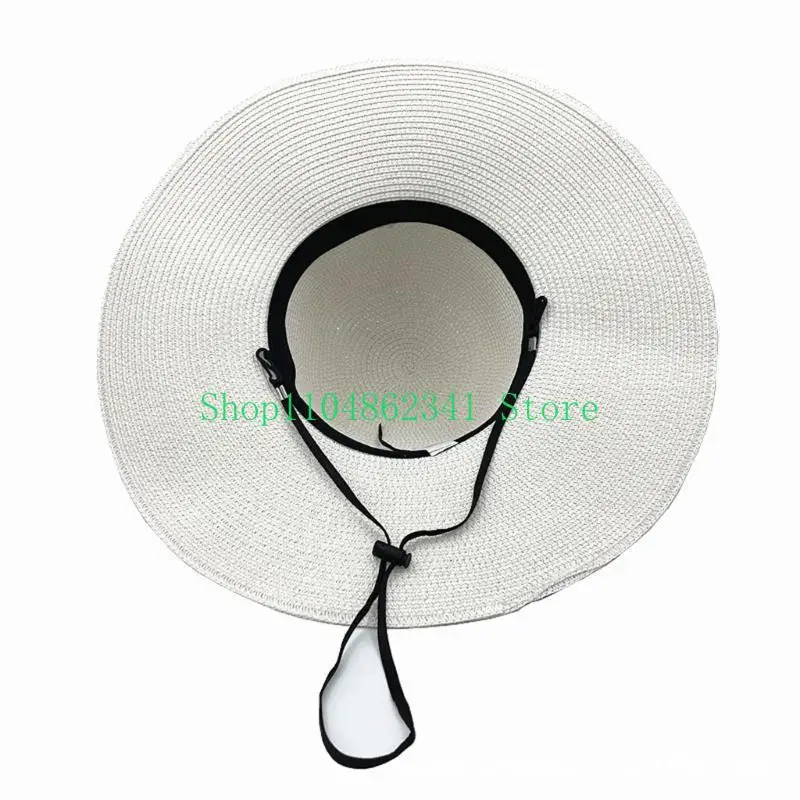 652F قبعة نسائية أنيقة من القش - مراجعة Hat Floppy Wide وسعره